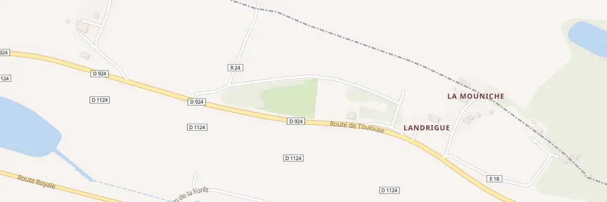 Plan du 5019 A Landrigue à Giscaro