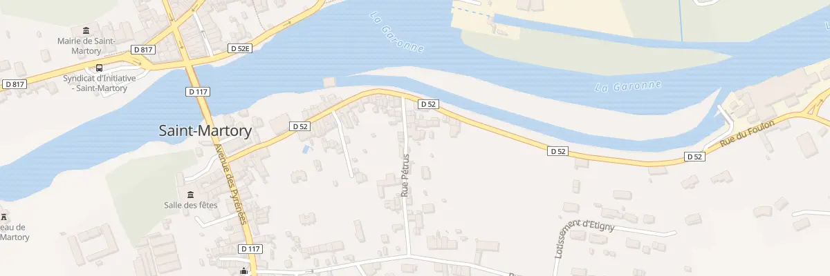 Plan du 55 Rue Pétrus à Saint-Martory