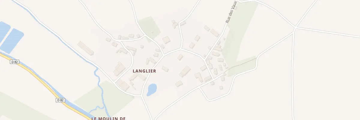 Plan du 17 Pillault à Lunay