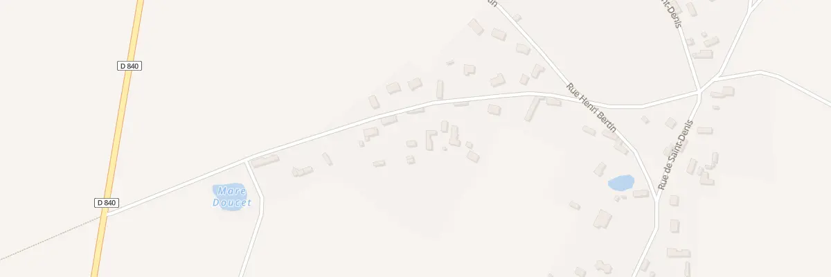 Plan du 1821 Rue du Puits à Marbois