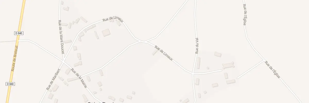 Plan du 3 Rue de Limeux à Marbois
