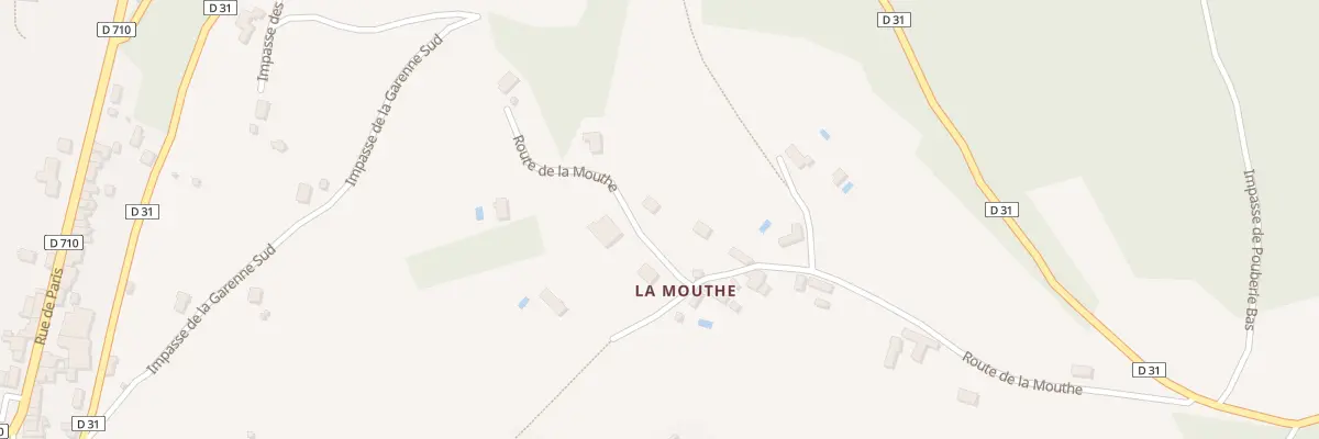 Plan du 454 Rte de la Mouthe au Bugue