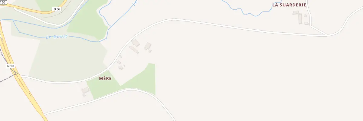 Plan du 5147 Méré à Saunay