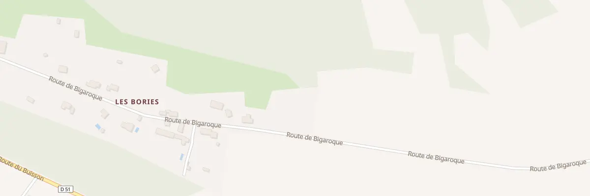 Plan du 842 Les Bories à Coux et Bigaroque-Mouzens