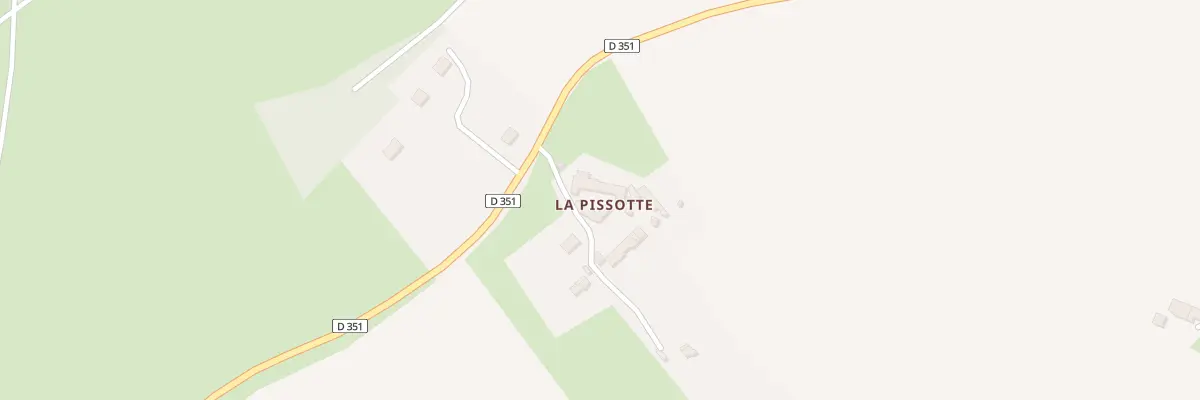 Plan du 1 La Pissotte à Marolles-les-Buis