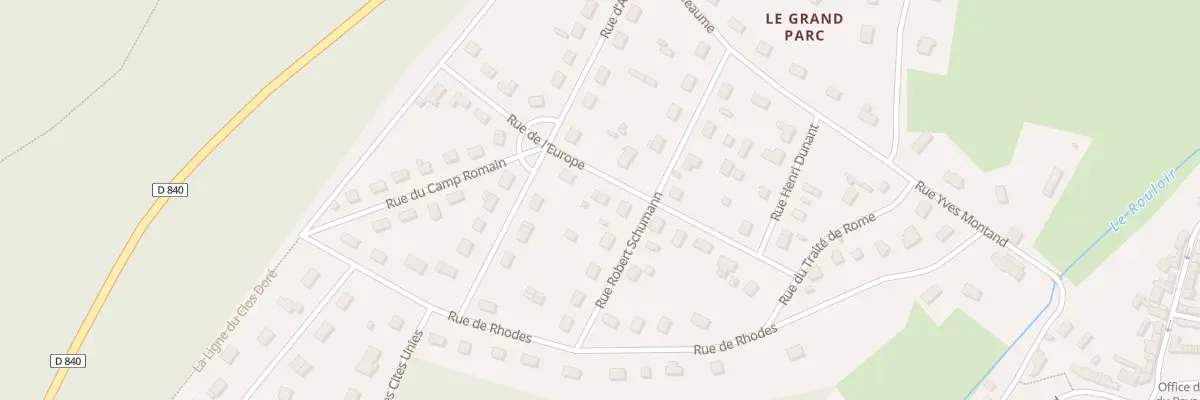Plan du 7B Rue de l’Europe à Conches-en-Ouche