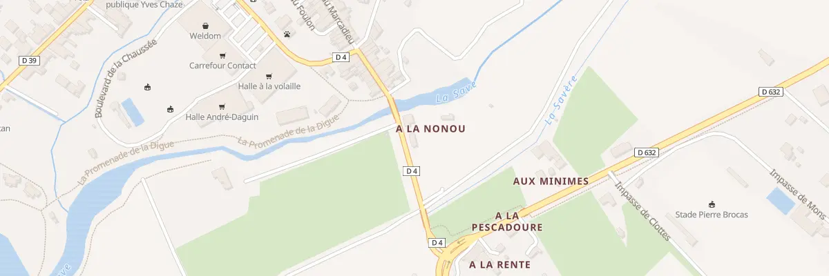 Plan du 5063 A la Nounou à Samatan
