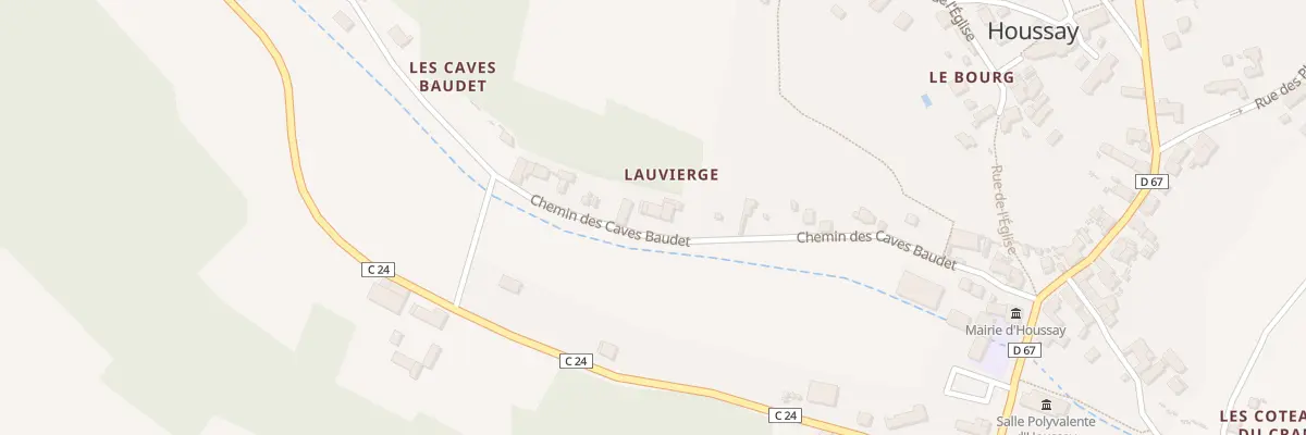 Plan du 8 Lauvierge à Houssay