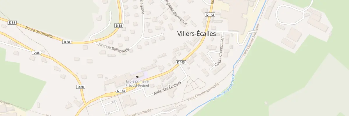 Plan du 2419B Rte de Duclair à Villers-Écalles