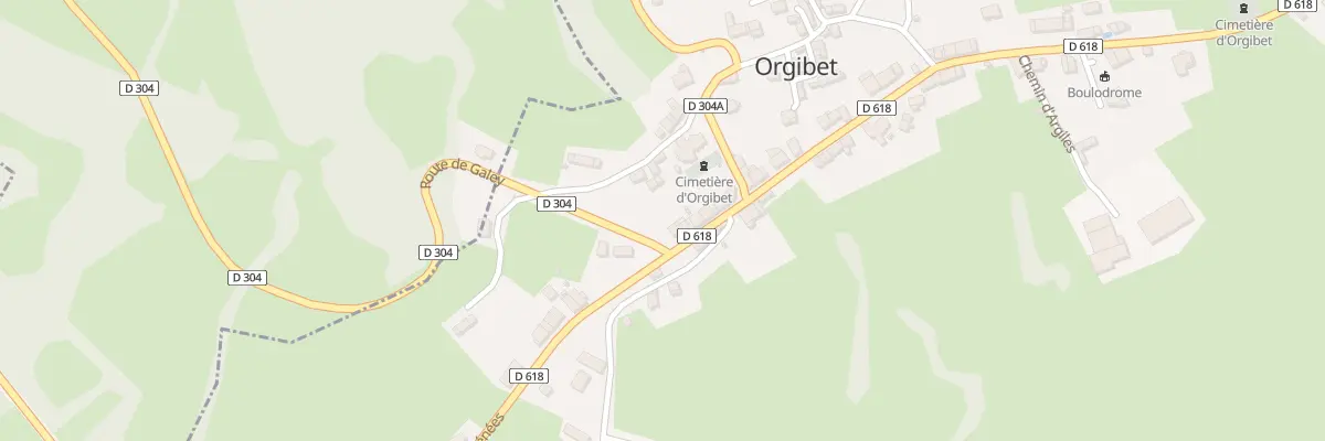 Plan du 145 Le Village à Orgibet
