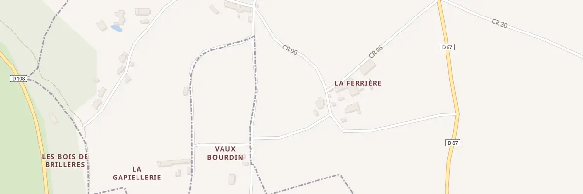 Plan du 5001 La Ferrière à Houssay