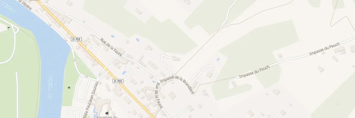 Plan du 41 Imp de la Brandière au Bugue