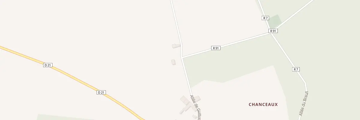 Plan du 9 All des Guilloteaux à Chanceaux-près-Loches
