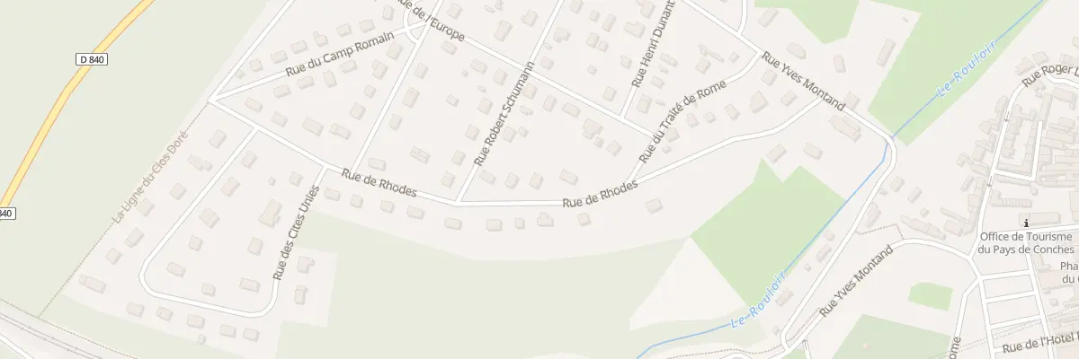 Plan du 4 Rue de Rhodes à Conches-en-Ouche