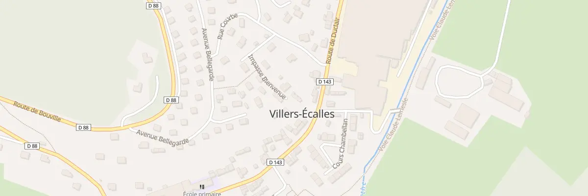 Plan du 150 Imp Bienvenue à Villers-Écalles