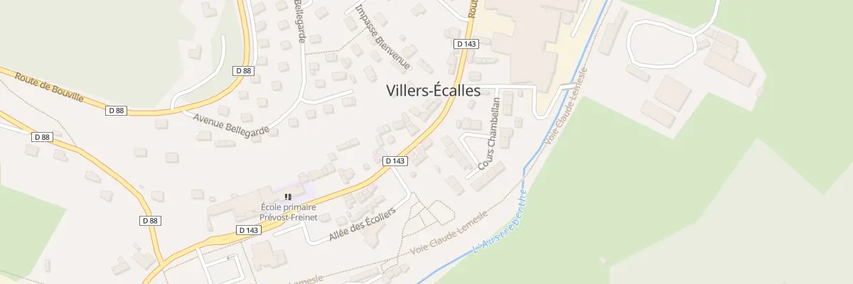 Plan du 2376 Rte de Duclair à Villers-Écalles