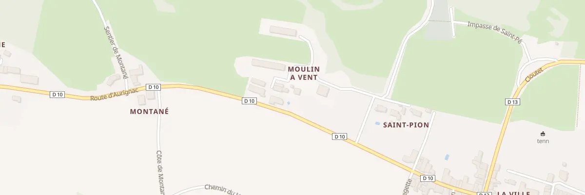Plan du 163 Moulin A Vent à Alan