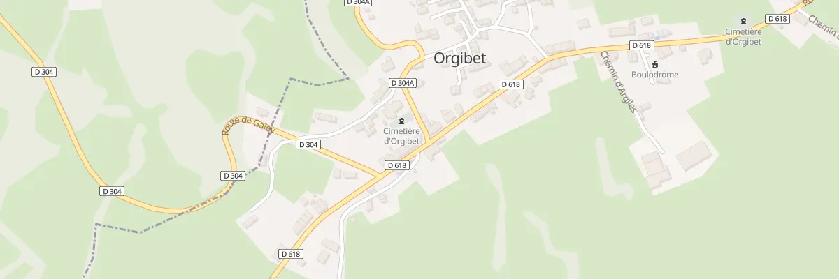 Plan du 141 Le Village à Orgibet