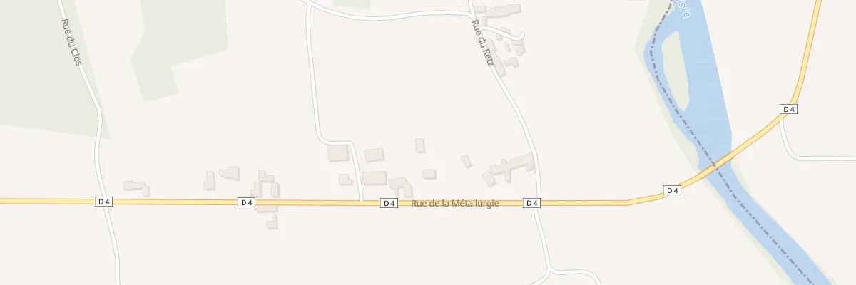 Plan du 1159 Rue de la Métallurgie à Savignac-les-Églises