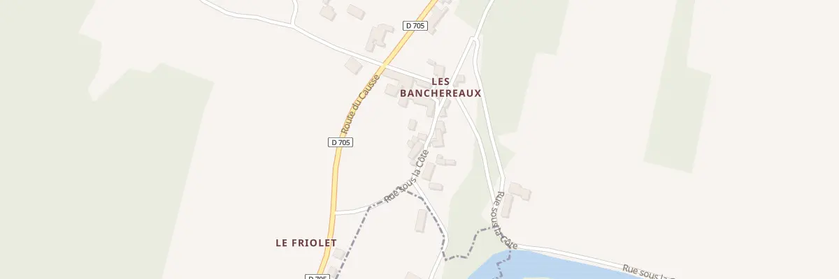 Plan du 21 Les Banchereaux à Mayac