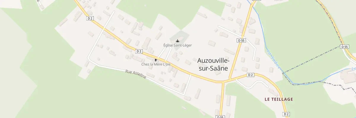 Plan du 1 Pl Daniel Neveu à Auzouville-sur-Saâne