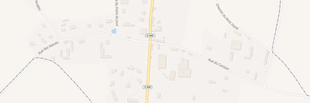 Plan du 33 Rue de la République à Amfreville-Saint-Amand