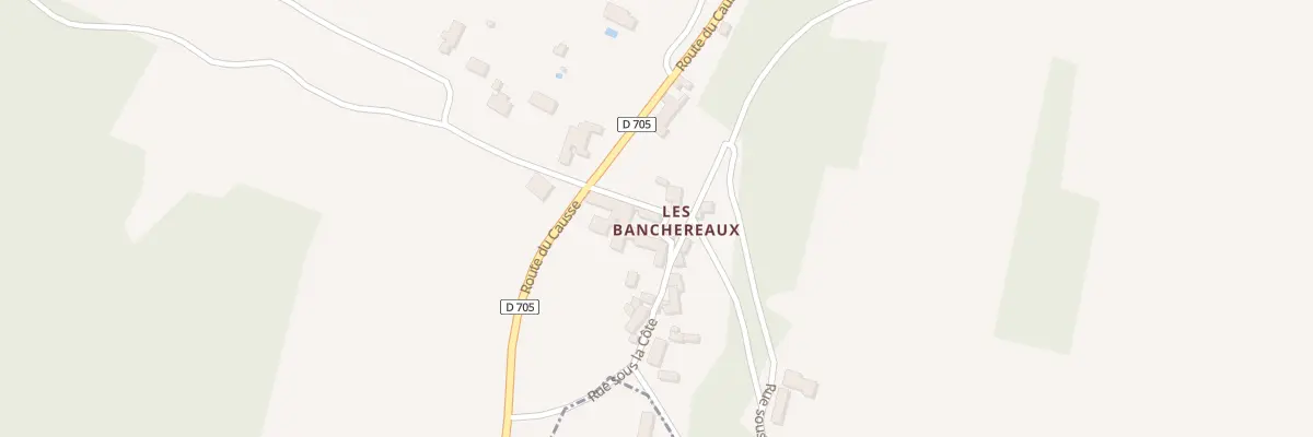 Plan du 14 Les Banchereaux à Mayac
