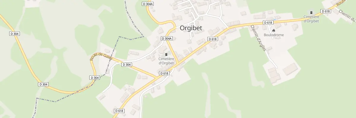 Plan du 81 Le Village à Orgibet