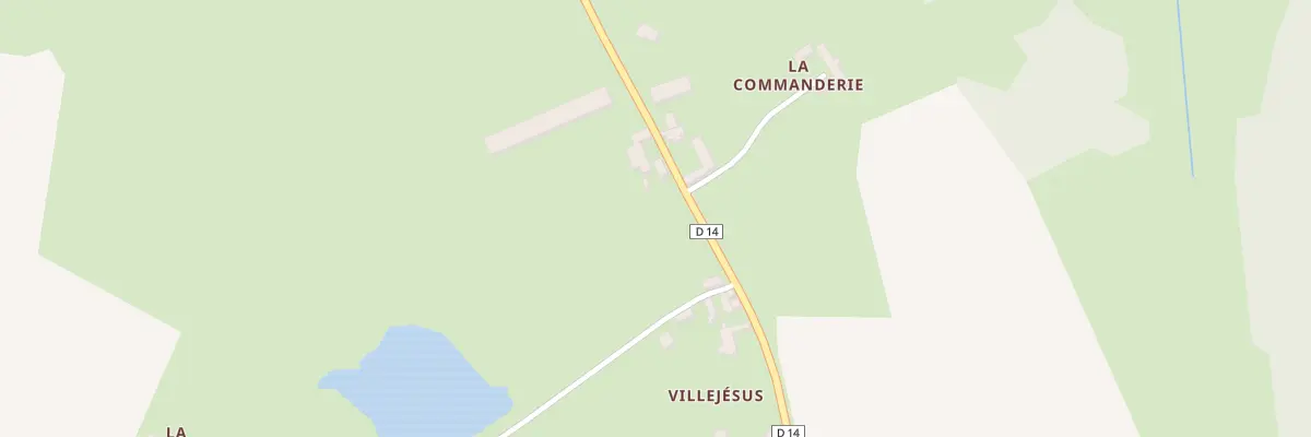 Plan du 2 Villejésus à Bossay-sur-Claise