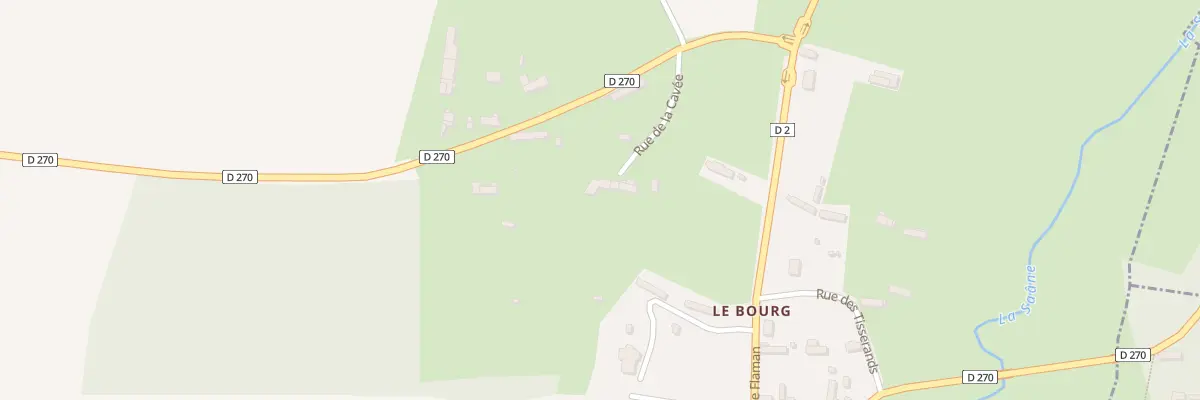 Plan du 5016 Le Bourg à Rainfreville