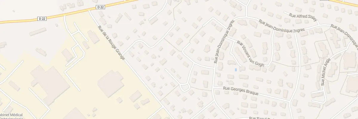Plan du 3 Rue Edgard Degas à Pavilly