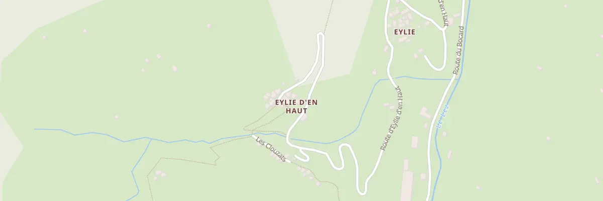 Plan du 172 Eylie d’En Haut à Sentein