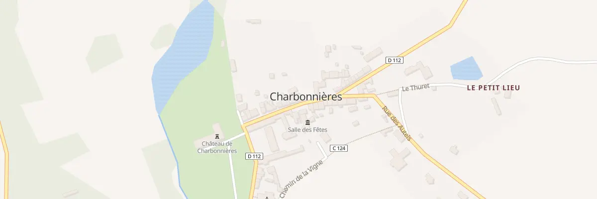 Plan du 26 Rue du Chateau à Charbonnières