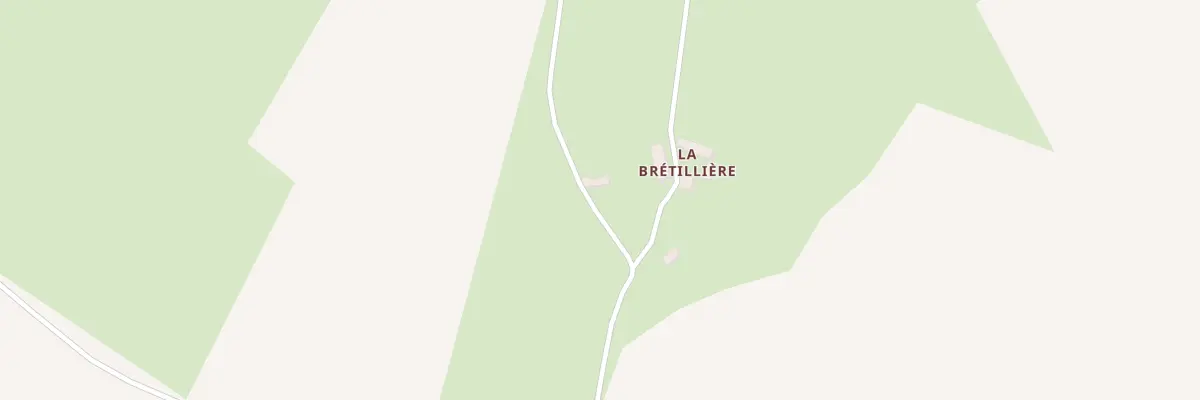 Plan du 1 Bretilliere aux Menus