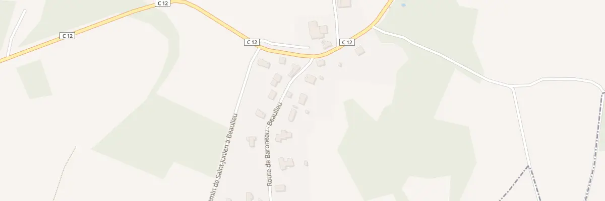 Plan du 75 Rte de Baroneau à Saint-Junien
