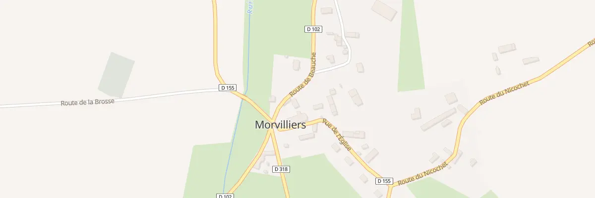 Plan du 6 Morvilliers à Morvilliers