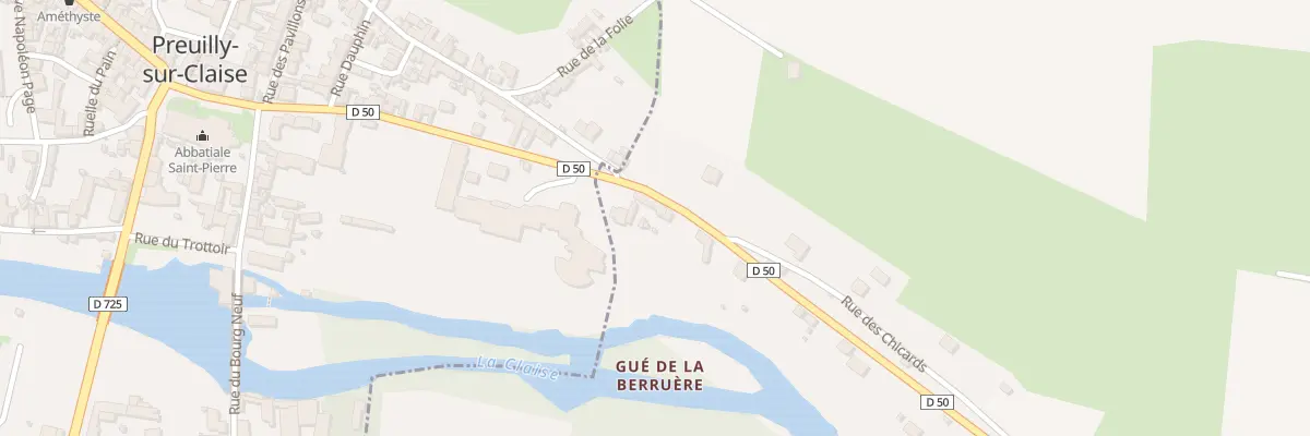 Plan du 41 Rue de Chantereine à Bossay-sur-Claise