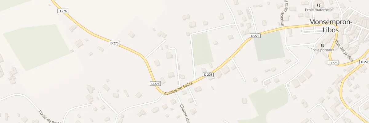 Plan du 30 Carrerot du Tourayre à Monsempron-Libos