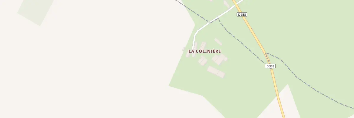 Plan du 2 La Colinière à Lamblore