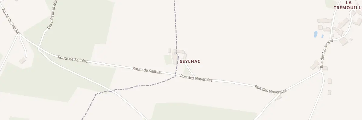 Plan du 1510 Rue des Noyeraies à Montagnac-d’Auberoche