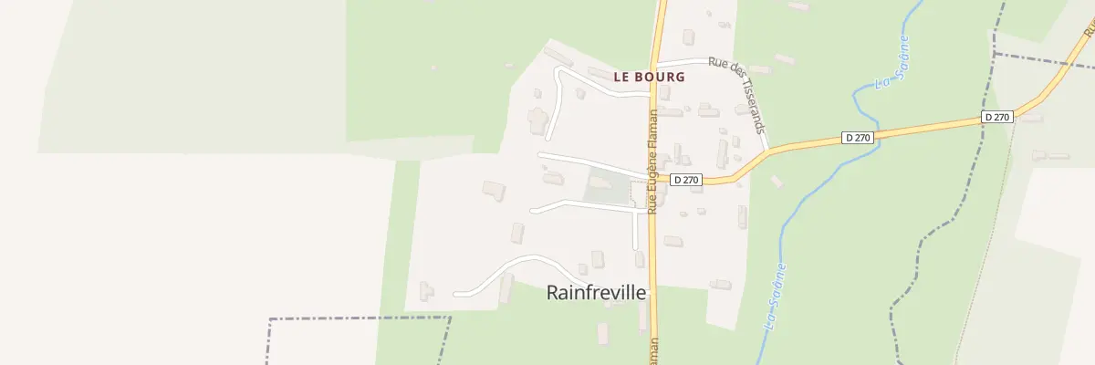 Plan du 5014 Le Bourg à Rainfreville
