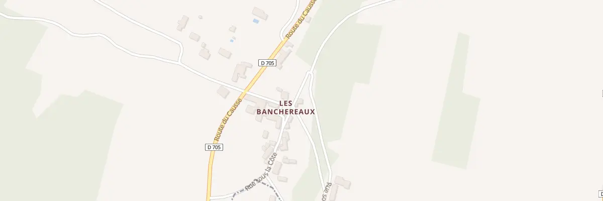 Plan du 12 Les Banchereaux à Mayac