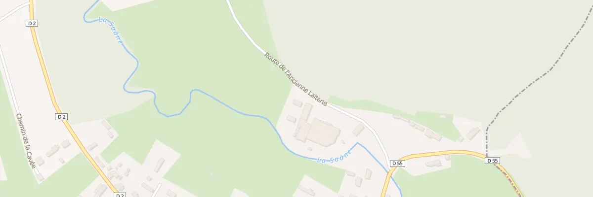 Plan du 1 Rte de l’Ancienne Laiterie à Auzouville-sur-Saâne