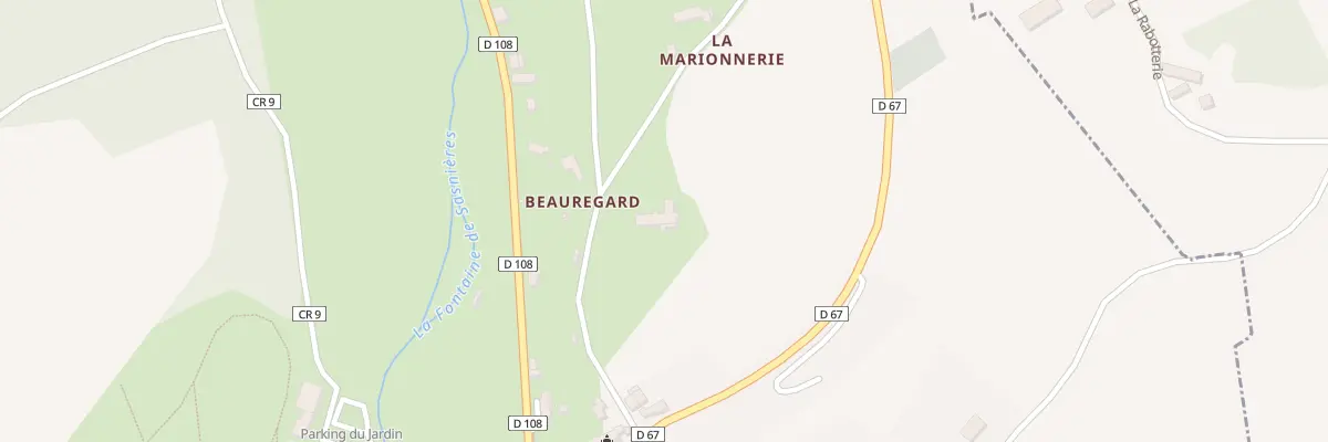 Plan du 2 La Marionnerie à Sasnières