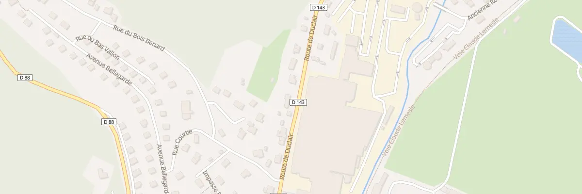 Plan du 2109 Rte de Duclair à Villers-Écalles