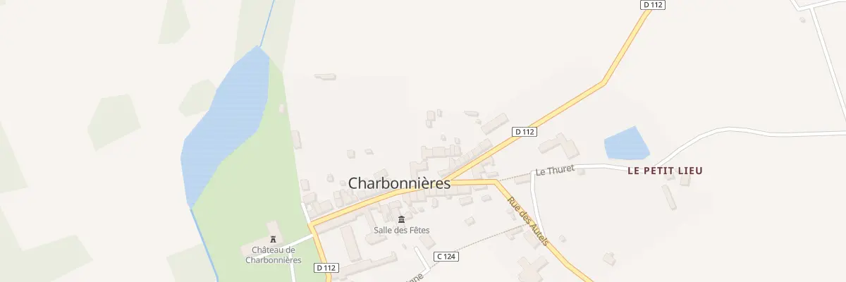 Plan du 30 Rue du Chateau à Charbonnières