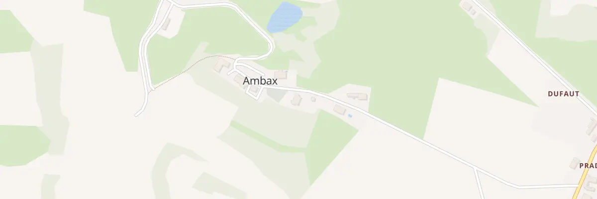 Plan du 17 L’Eglise à Ambax