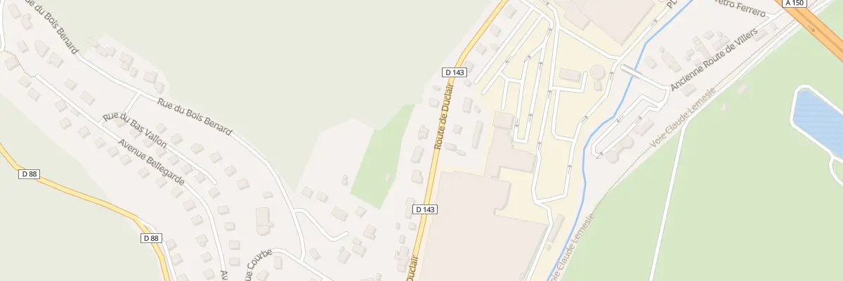 Plan du 2033 Rte de Duclair à Villers-Écalles