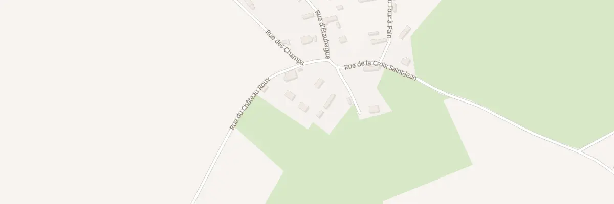 Plan du 1992 Rue de la Croix Saint Jean à Imbleville