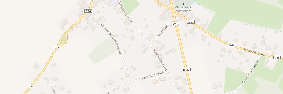 Plan du 18 Chem des Ecoles à Montsaunès